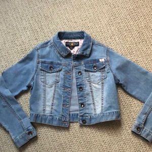 Girls Lucky Brand denim jacket